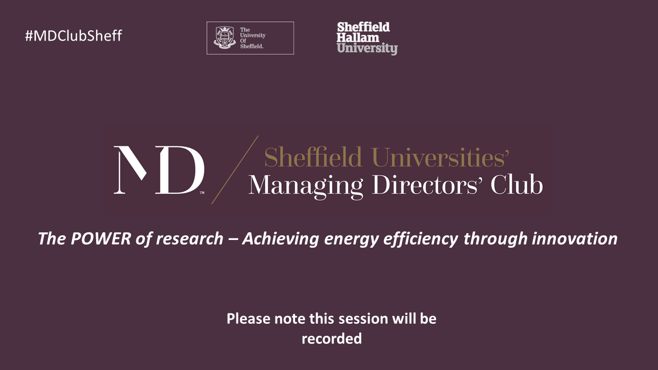 MD Club Event Summary: The POWER of research – Achieving energy efficiency through innovation